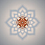 The Wide Floral Art Ceiling Shadow Light