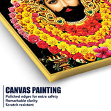 Khatu Shyam Ji Canvas Painting Indian Religious Wall Art