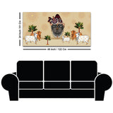 Shrinathji Mukharavind Pichwai Religious Wall Painting