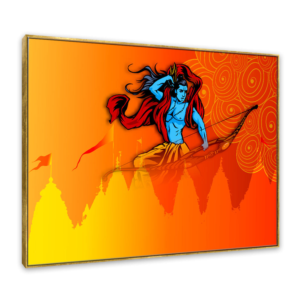 Ram Ji Wall Painting for Living Room