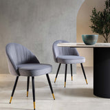 Grey Momence Accent Chair