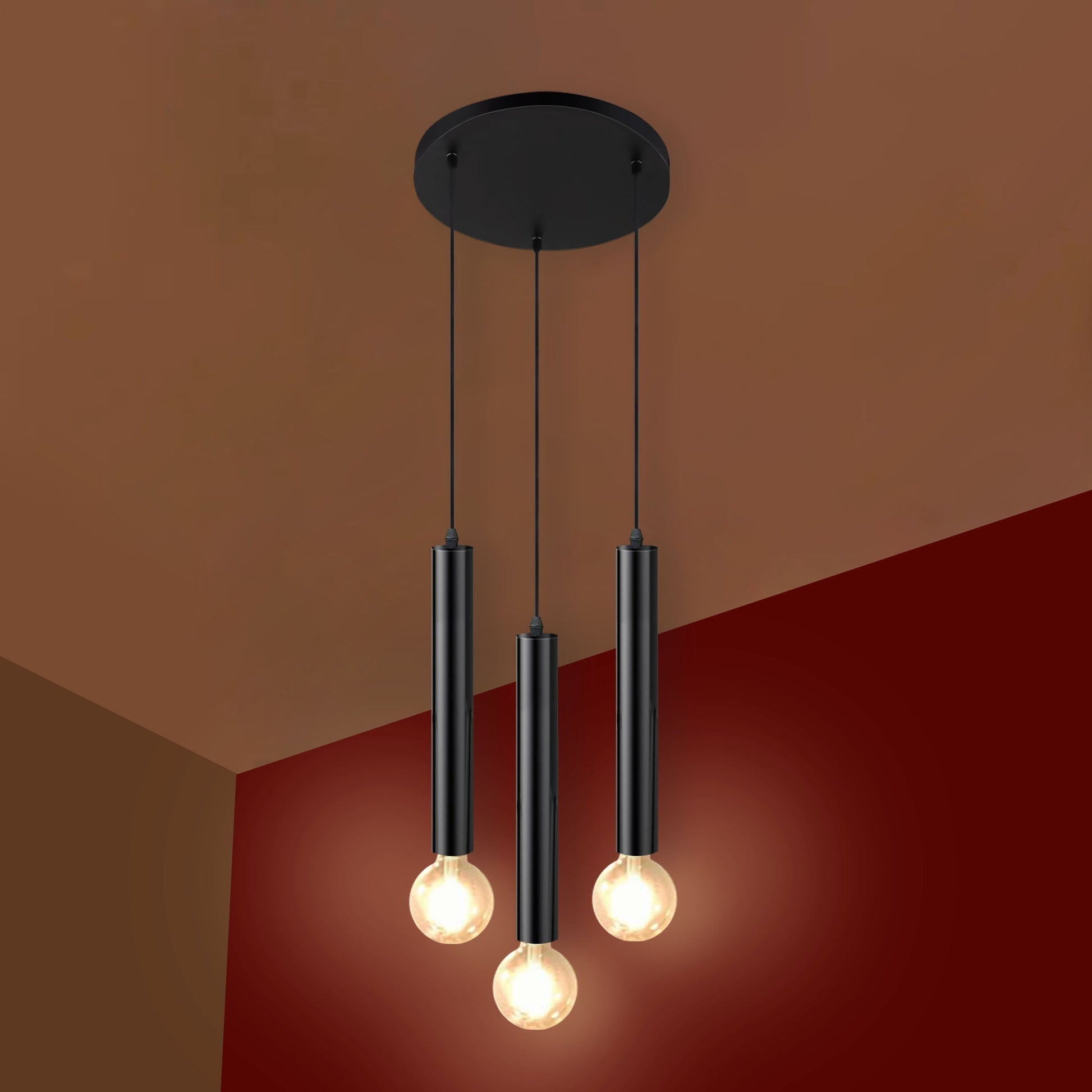 Pendant Ceiling Light Set Of 3 Modern Look Ceiling Lamp For Home Decoration Living Room
