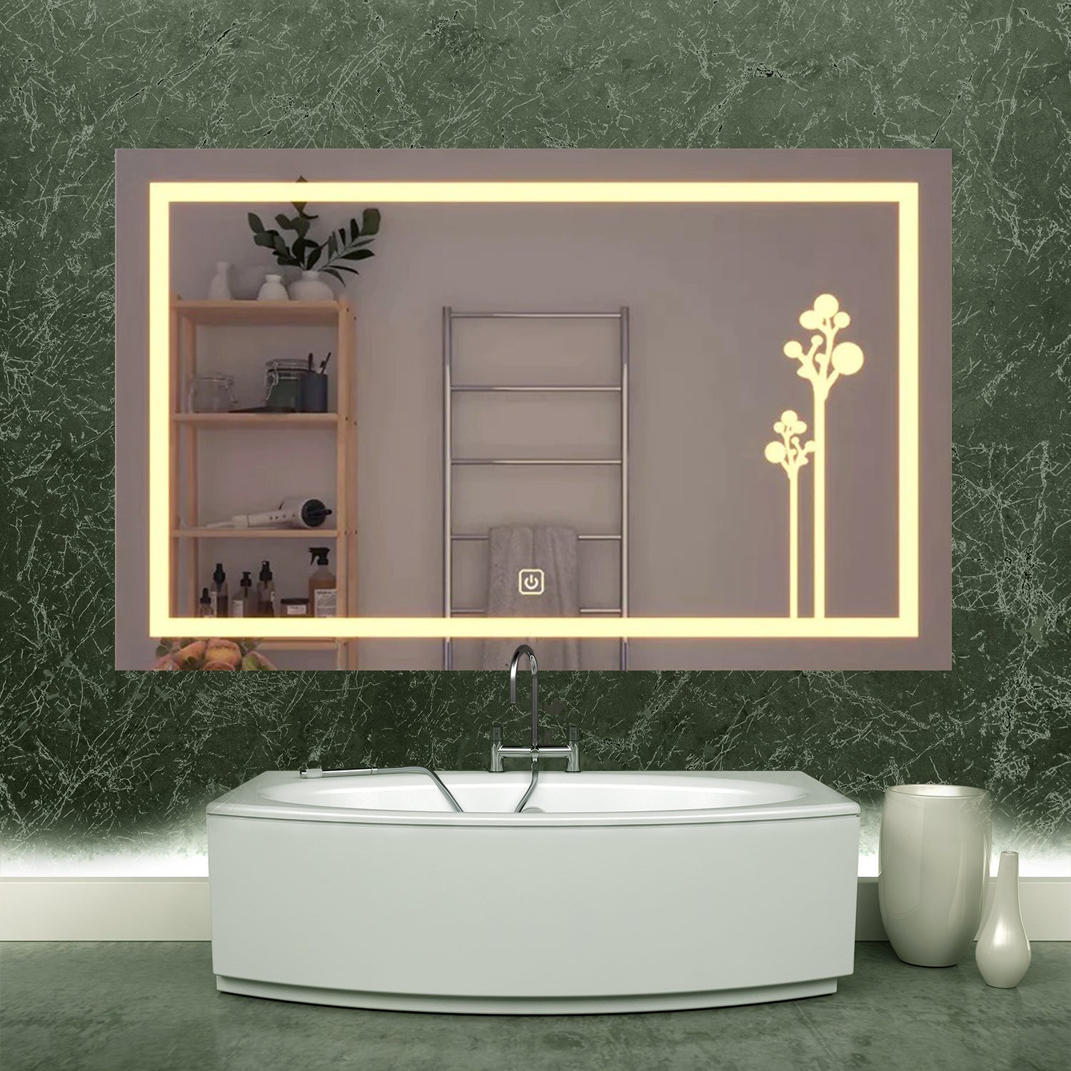 The Designer Tree Led Bathroom Mirror