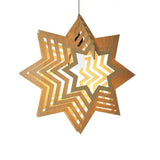 Modern Design Star Shape Wooden Ceiling Lamp For Home Decoration Living Room