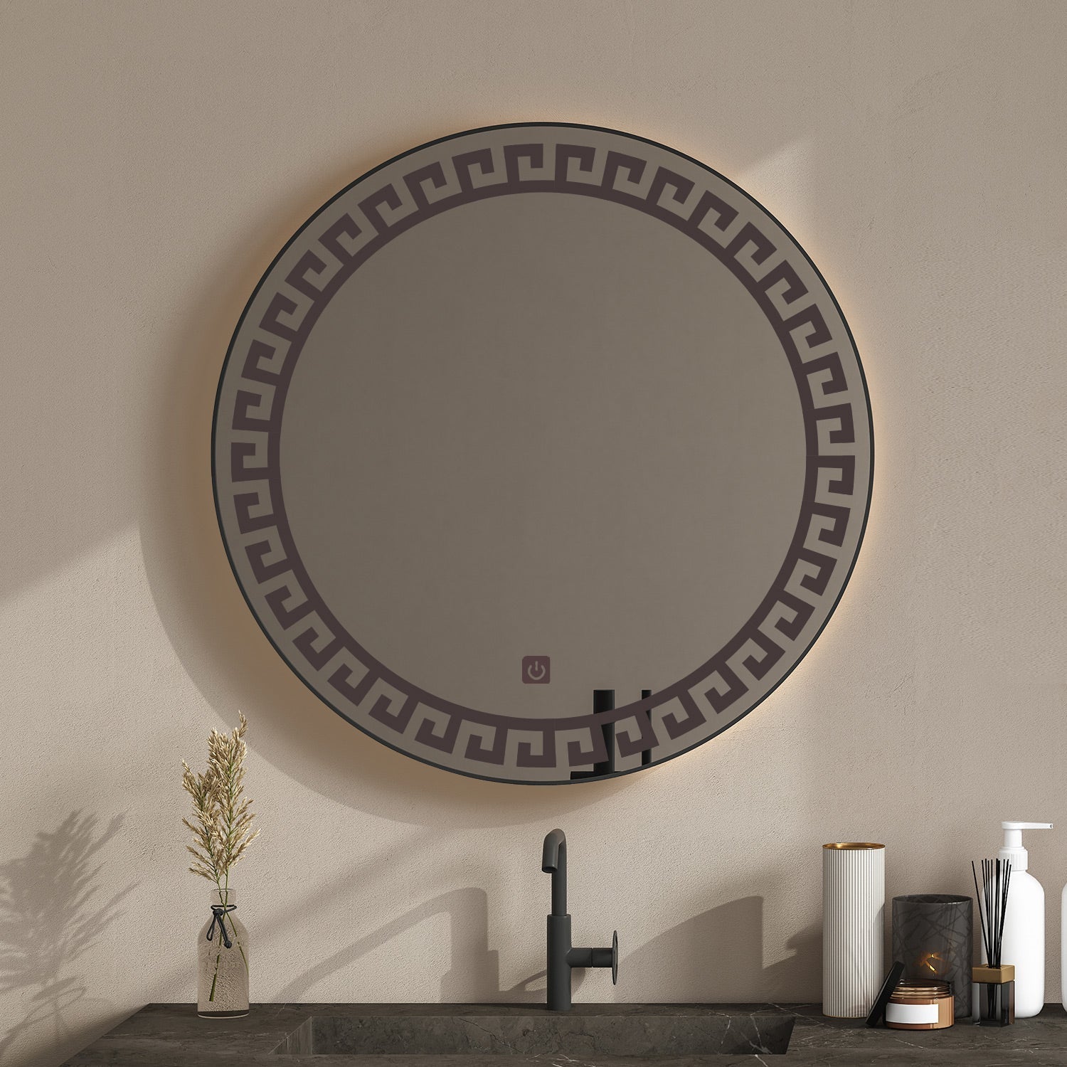 Beautiful Designer Twinkling Stars Bathroom Mirror With LED