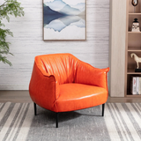 Orange Almeda Accent Chair
