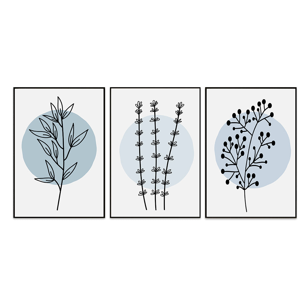 Pretty Nursery Minimalist Frames Set Of 3