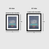 Dreams Don't Work Unless You Do Premium Motivational Quotes Photo Frame