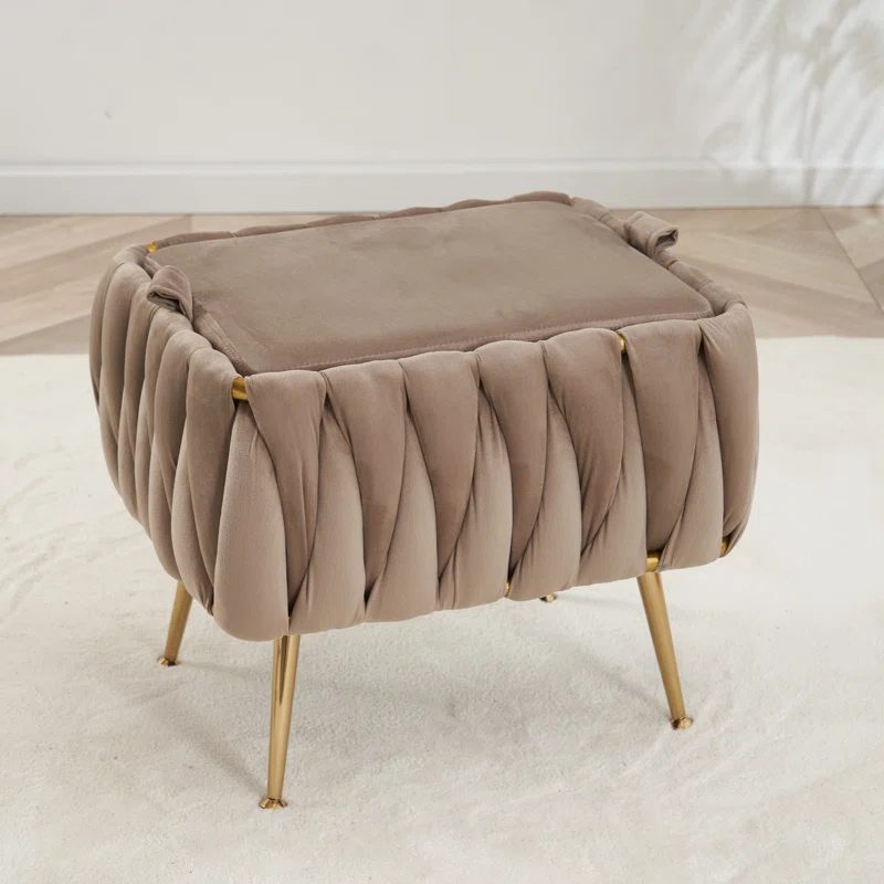 Brown Vegan Accent Chair