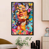 Beautiful Colorful Michael Garmash Statue Aesthetic Wall Paintings & Arts