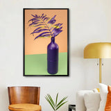 Beautifully Multicolored Leaf Canvas Printed Aesthetic Wall Paintings & Arts