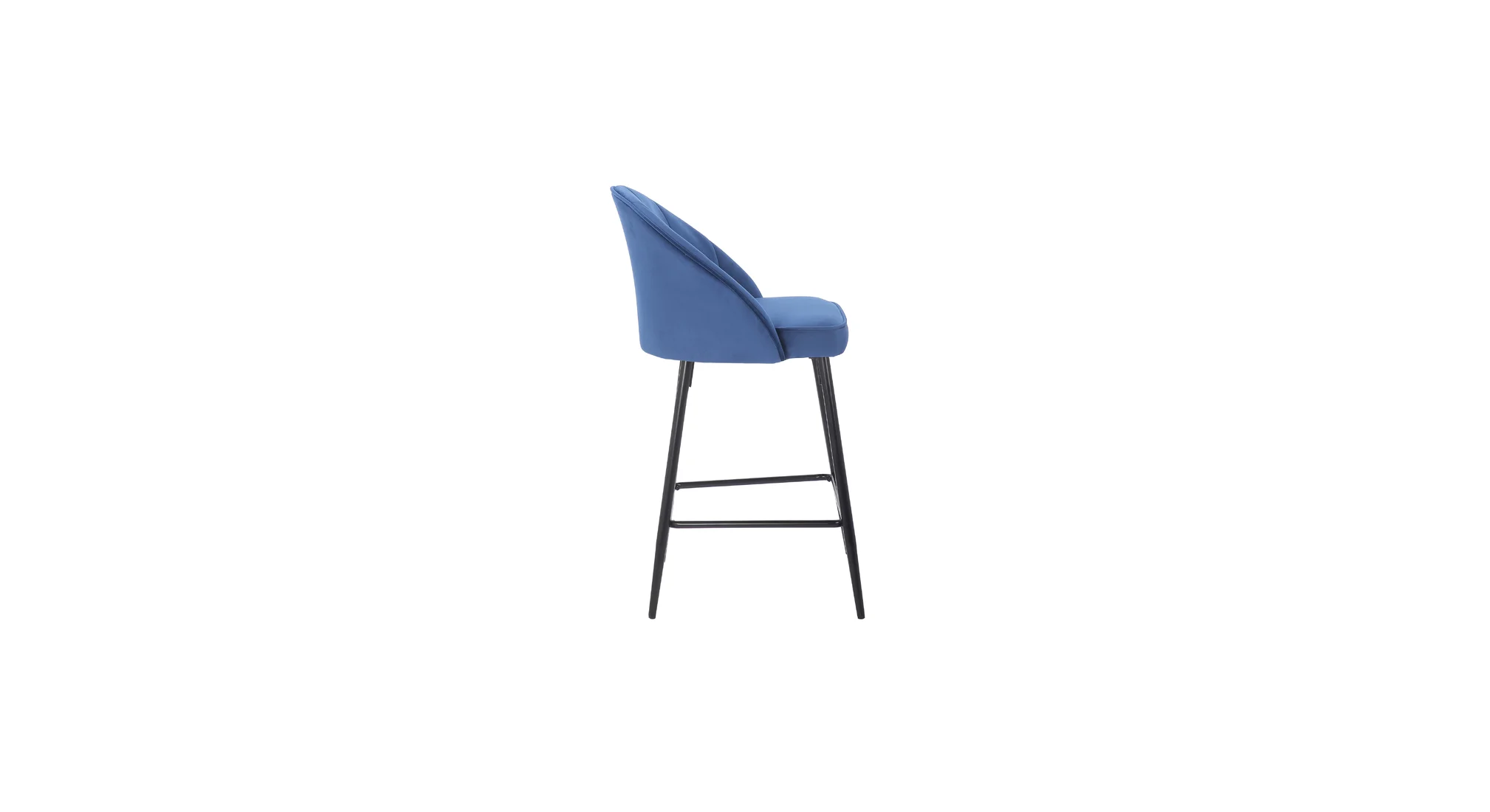 Blue Color HinVMen Counter Stool
