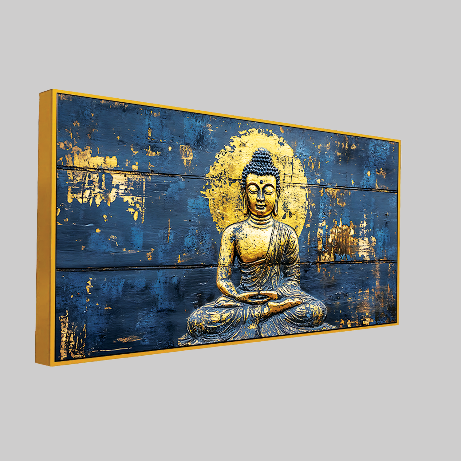 Spiritual Wall Art Featuring Gautam Buddha Landscapes