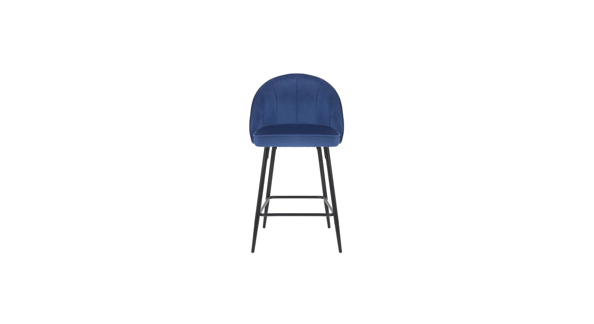 Blue Color HinVMen Counter Stool