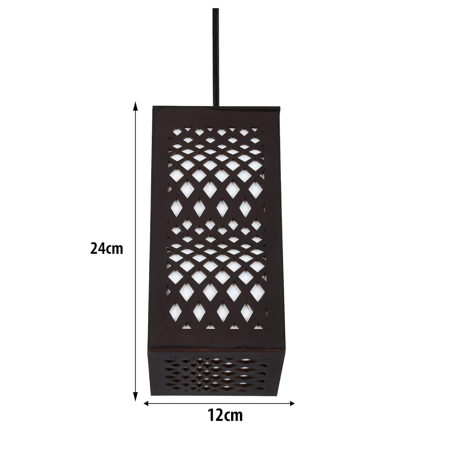 Stylish Diamond Pattern Pendant for Home Lighting