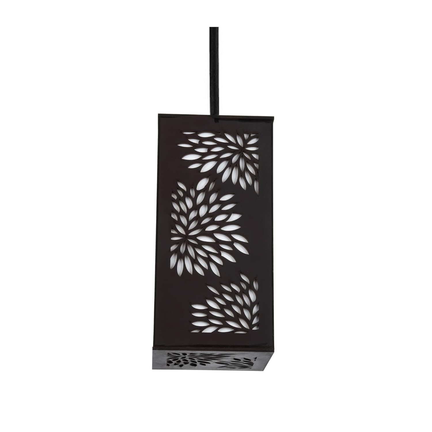 The Leaf Arbor Lantern - Wood Hanging Ambient Lighting