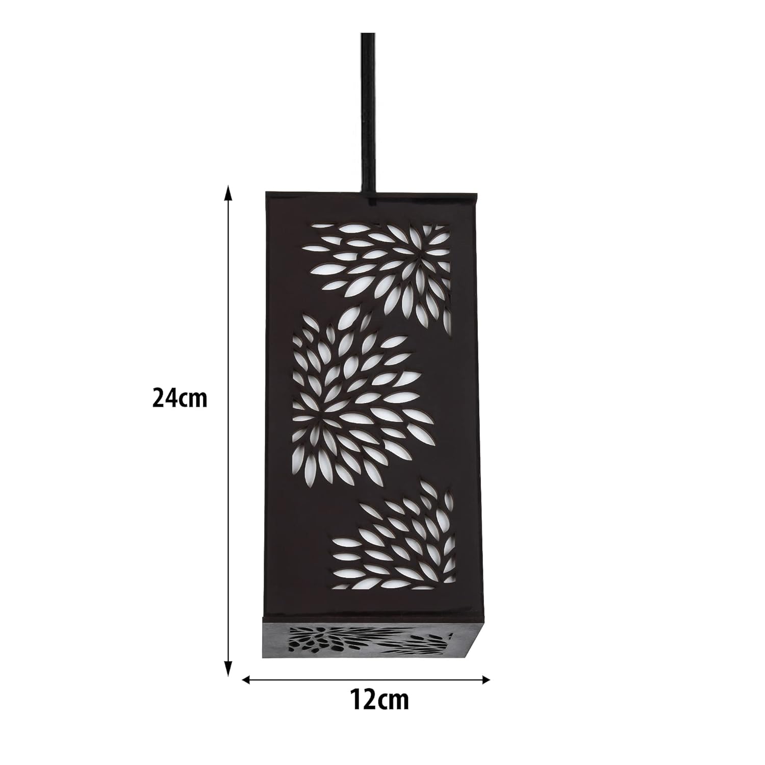 The Leaf Arbor Lantern - Wood Hanging Ambient Lighting