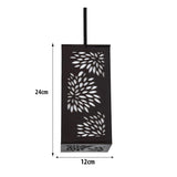 The Leaf Arbor Lantern - Wood Hanging Ambient Lighting