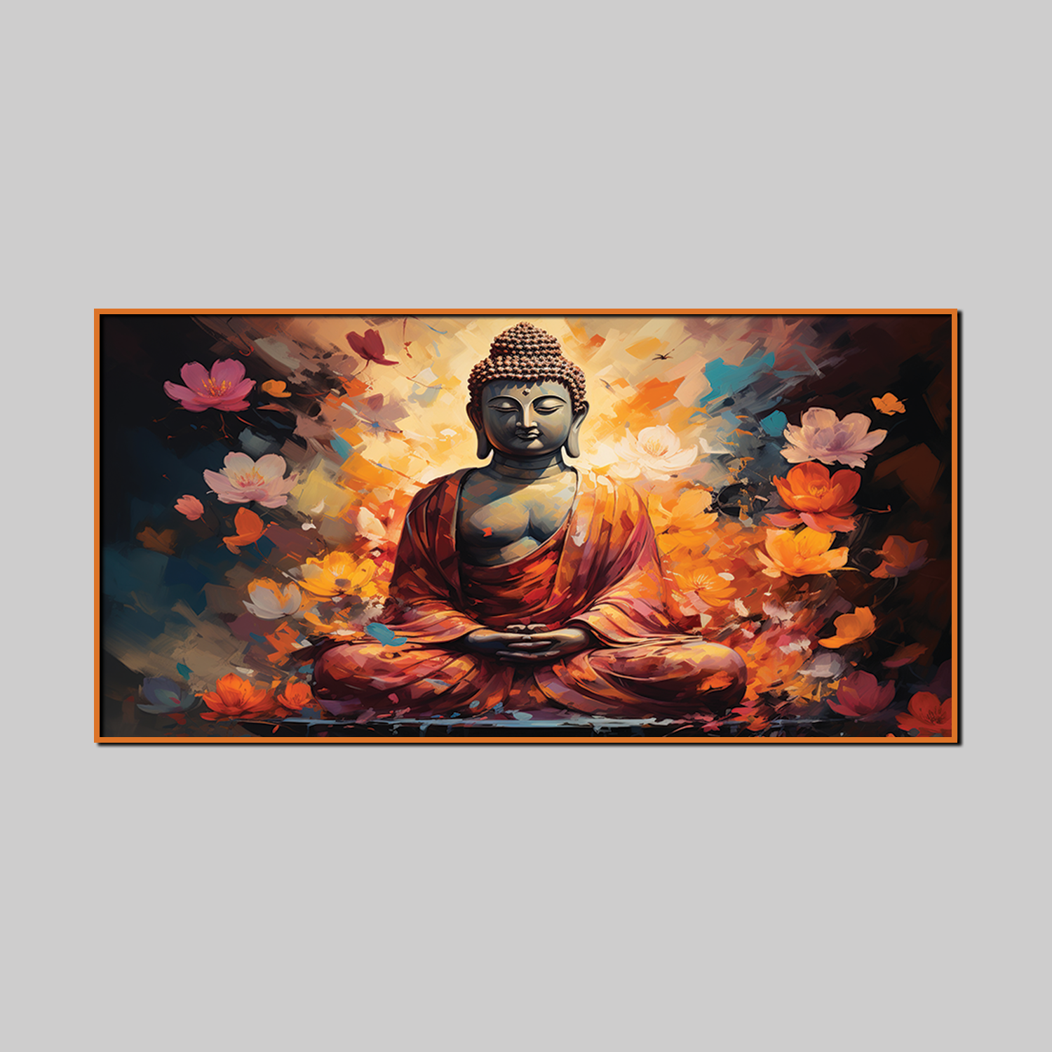 Serene Buddha Canvas Art – Perfect for Meditation Room