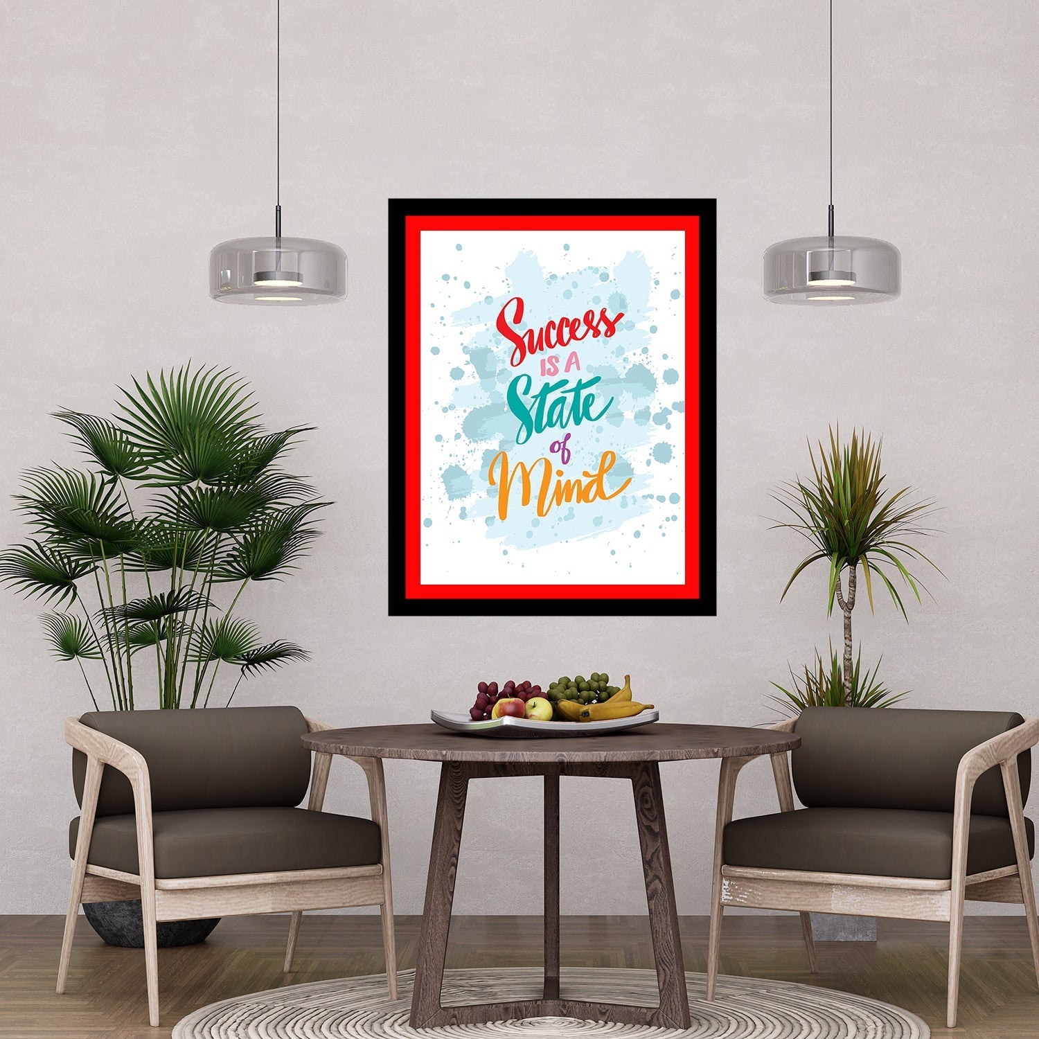 Success Is A Late Mind Premium Motivational Quotes Photo Frame