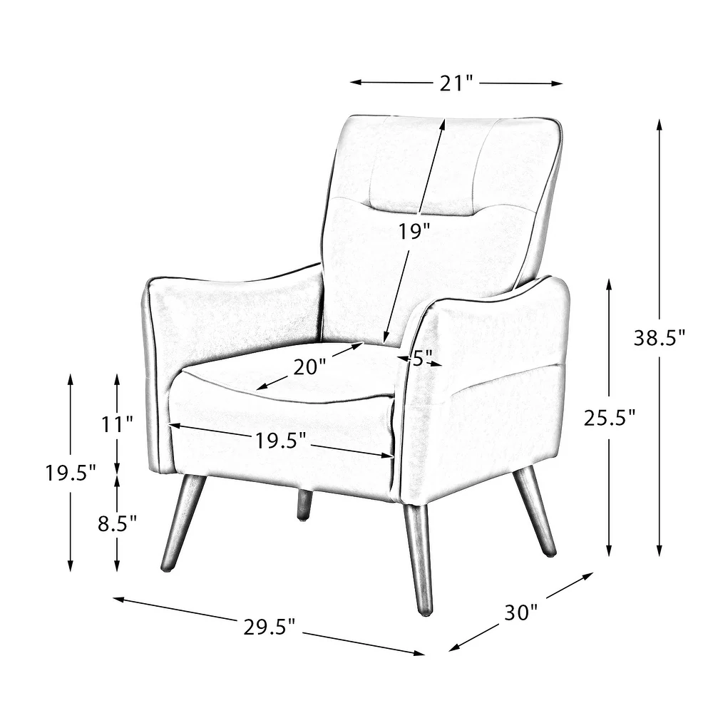 Tan Holt Accent Chair