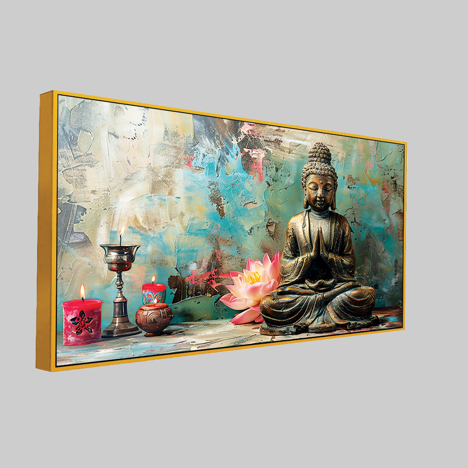 Peaceful Buddha Canvas Art for Modern Homes