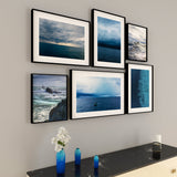 Deep Blue Ocean Wall Frame Set of 6