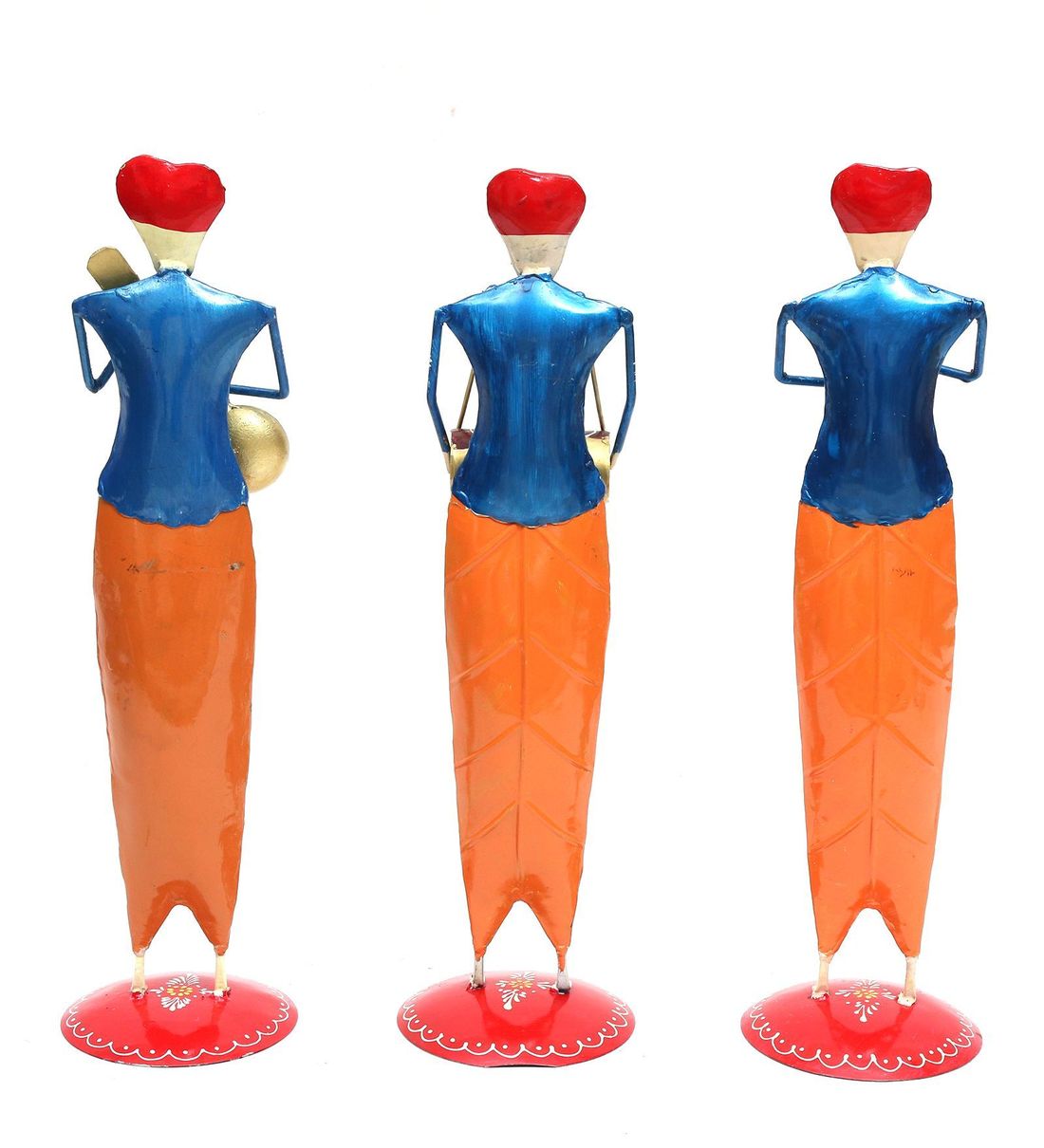 Sardar musician Set Of 3 table decor