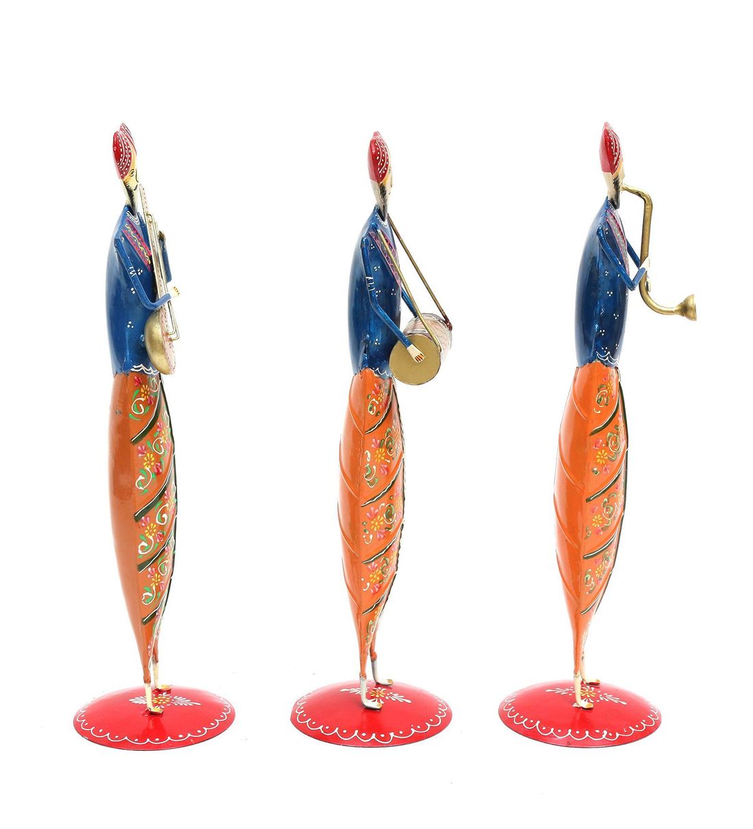 Sardar musician Set Of 3 table decor