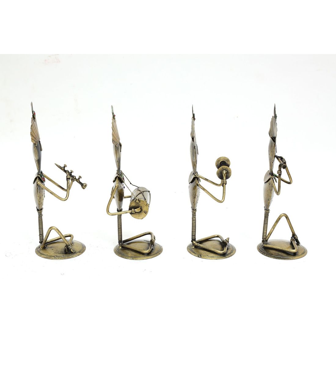 Musician man Set Of 4 table decor