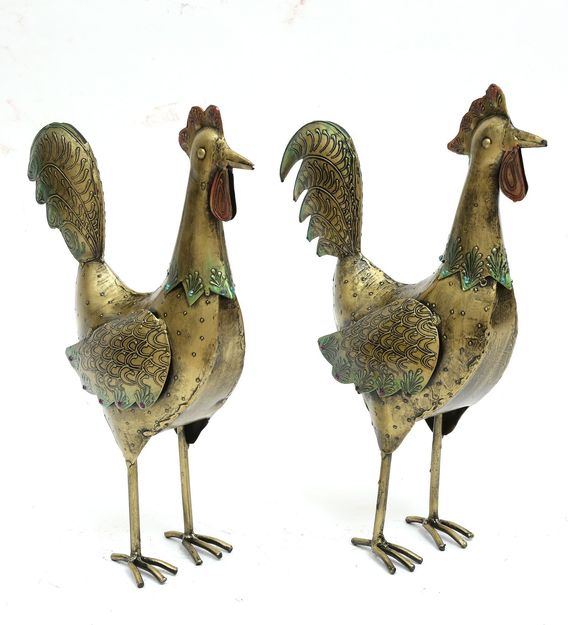 Cook Animal Figurine set of 2 table decor