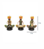 Sardar musician Figurine Set Of 3 table decor