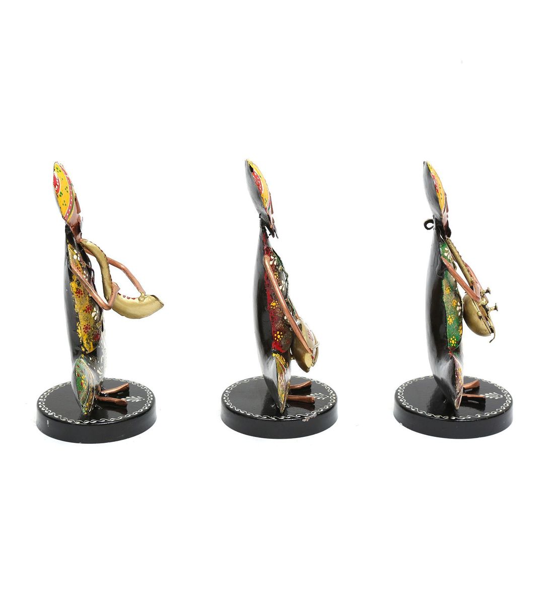 Sardar musician Figurine Set Of 3 table decor