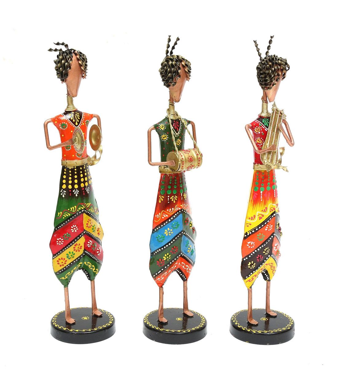 Men Human Figurine Set Of 3 table decor