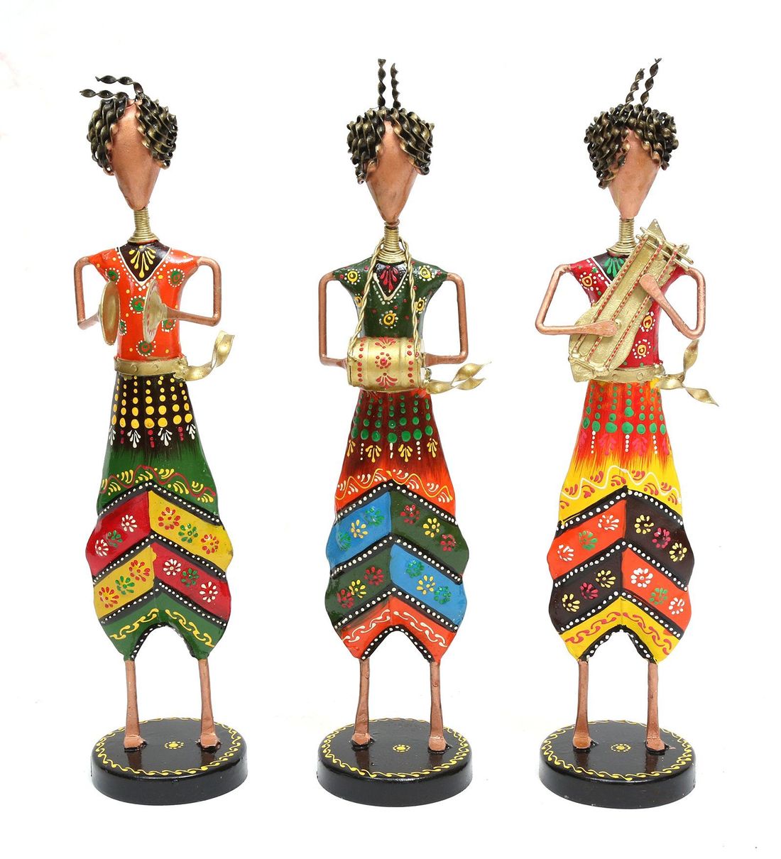 Men Human Figurine Set Of 3 table decor
