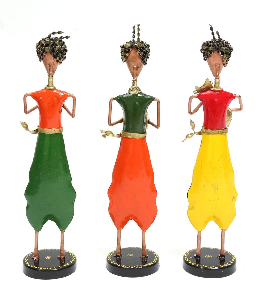 Men Human Figurine Set Of 3 table decor