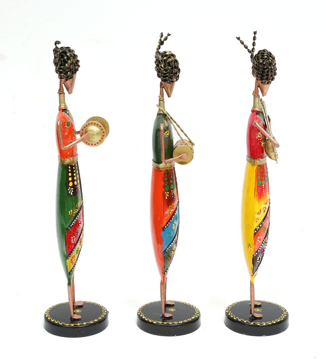 Men Human Figurine Set Of 3 table decor