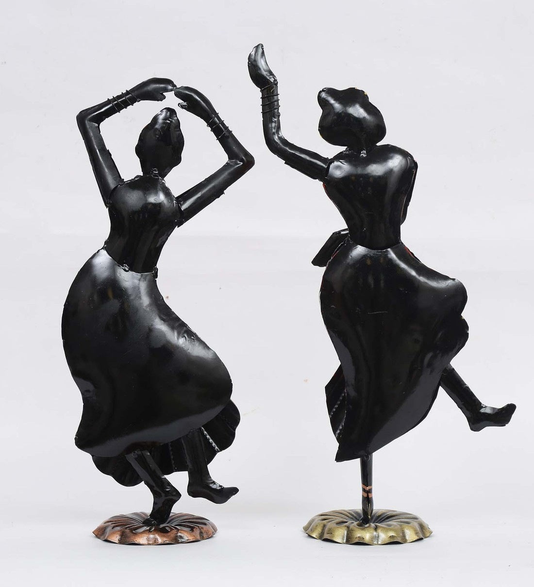 Kathak Lady Figurine Set of 2 table decor