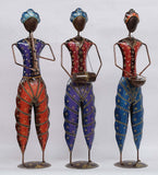 Musician Men Big Human Figurine, Set of 3 table decor