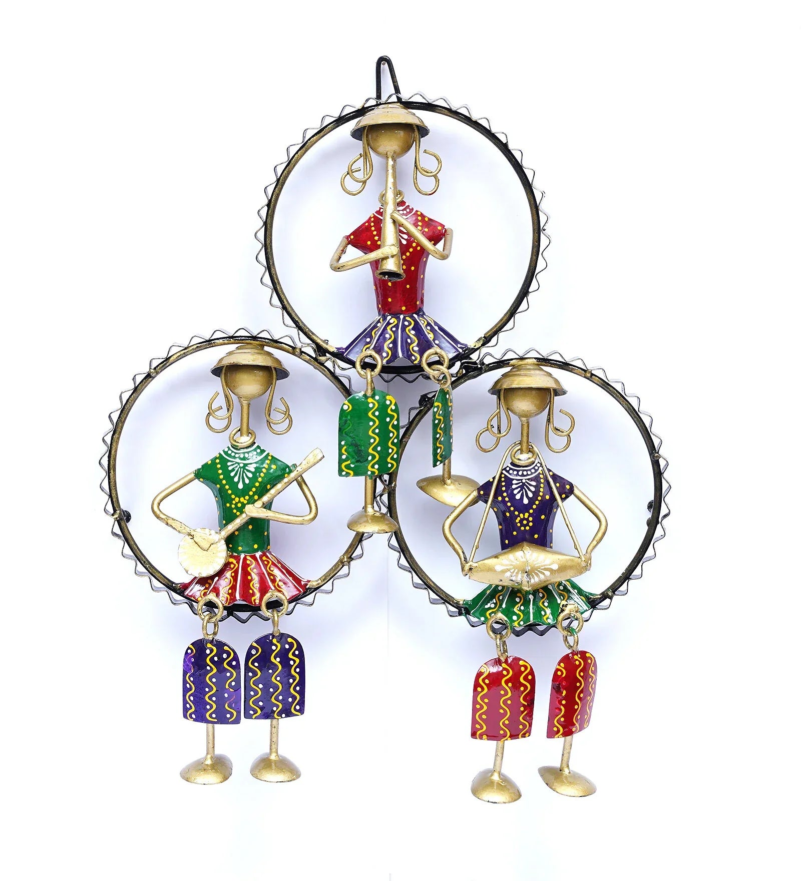 Round Musician Wall Decor