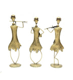Lady Human Figurine Set Of 3 table decor