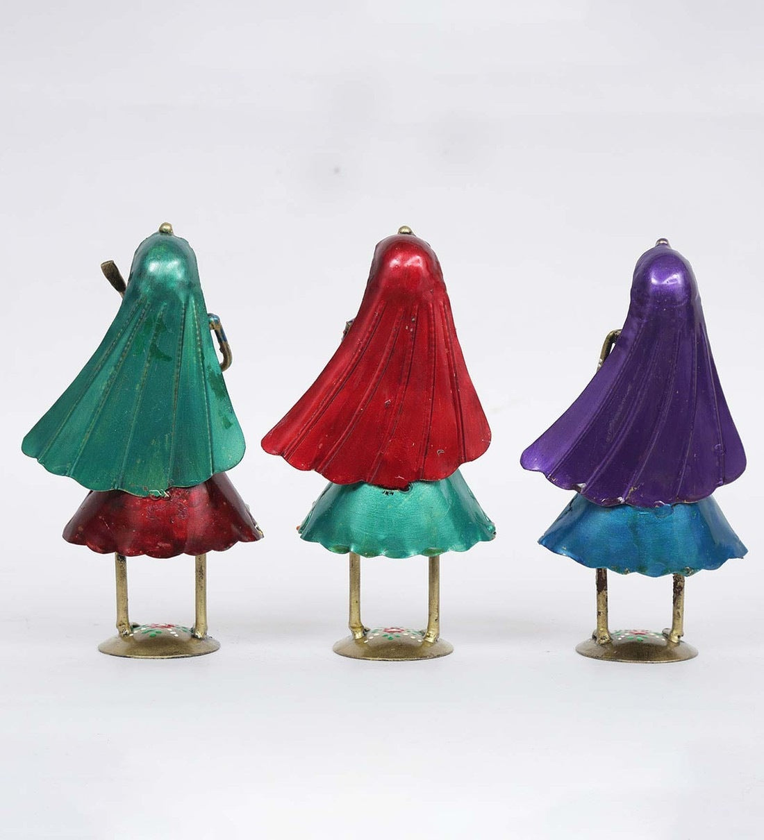 Lady Mini Human Figurine, Set of 3 table decor