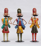 Men Farmer Human Figurine, Set of 3 table decor
