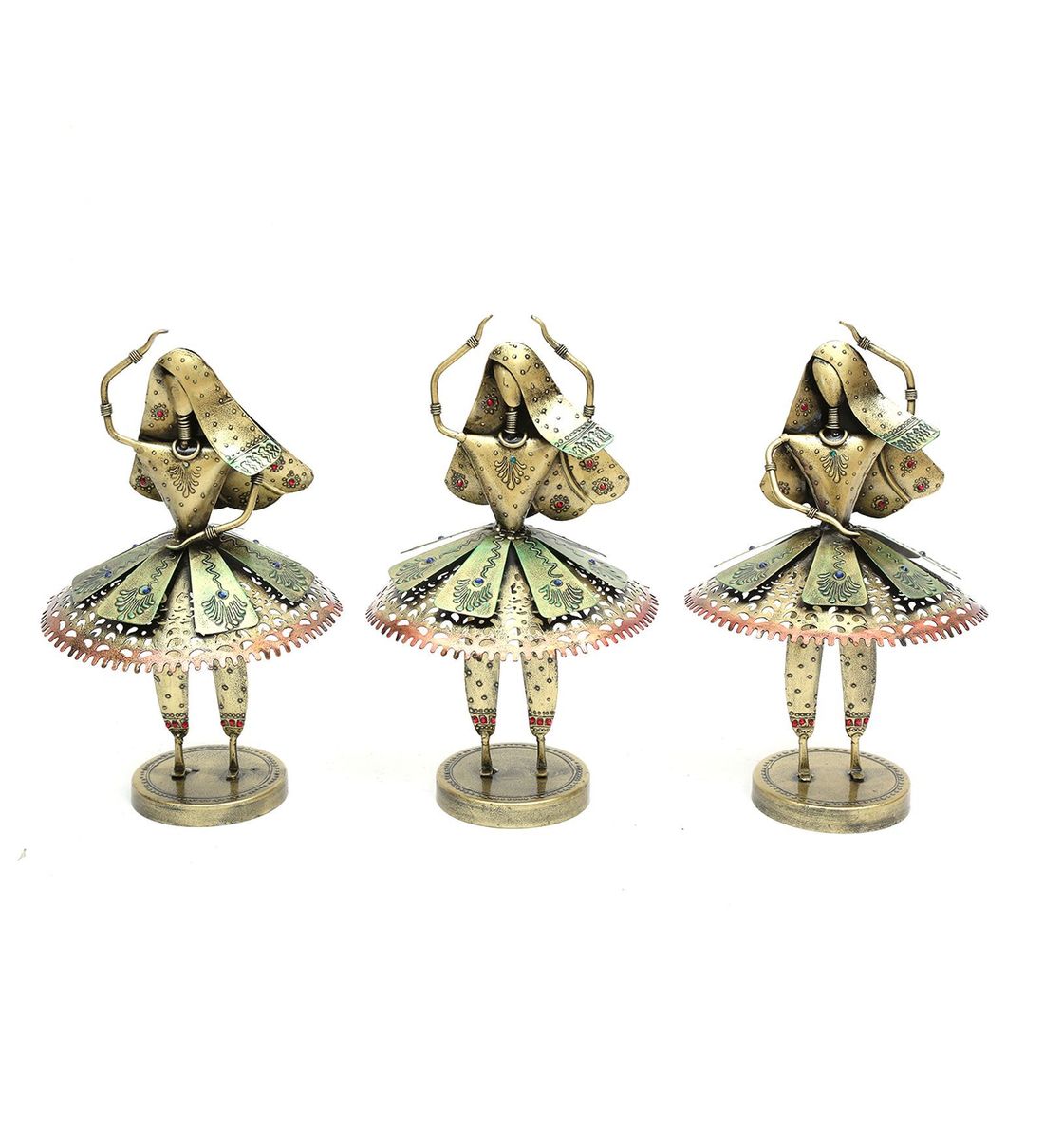 doll  Human Figurine Set Of 3 table decor