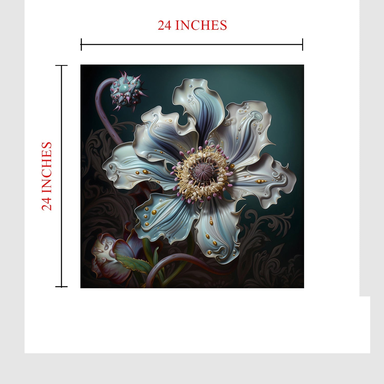 Garden Whispers Soft Flower Paintings