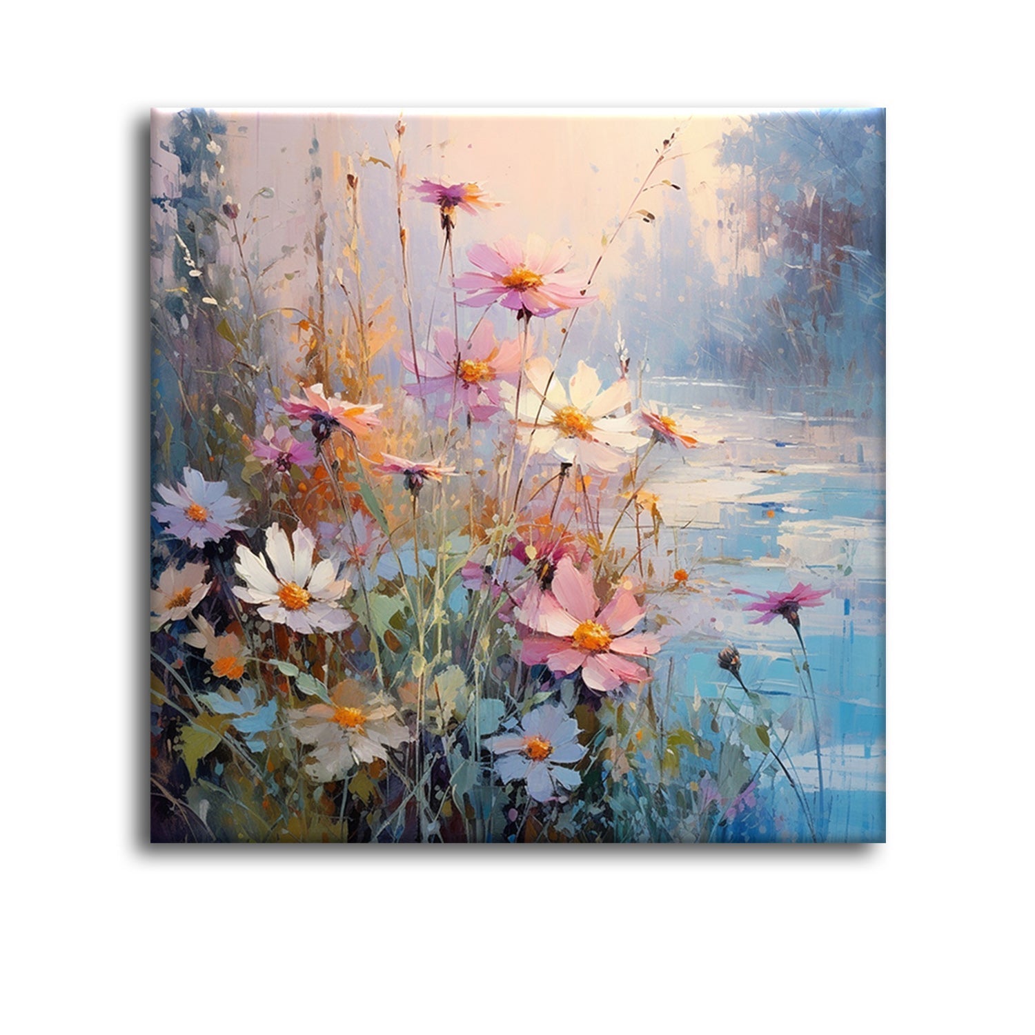Funky Florals Quirky Flower Paintings