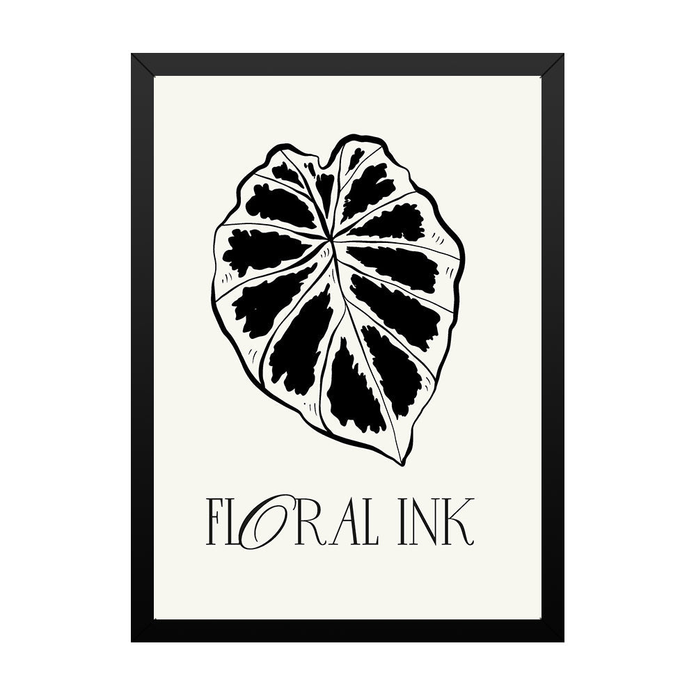 Botanical Art Prints Leaf Wall Decorative Photo Frame for Home and Office