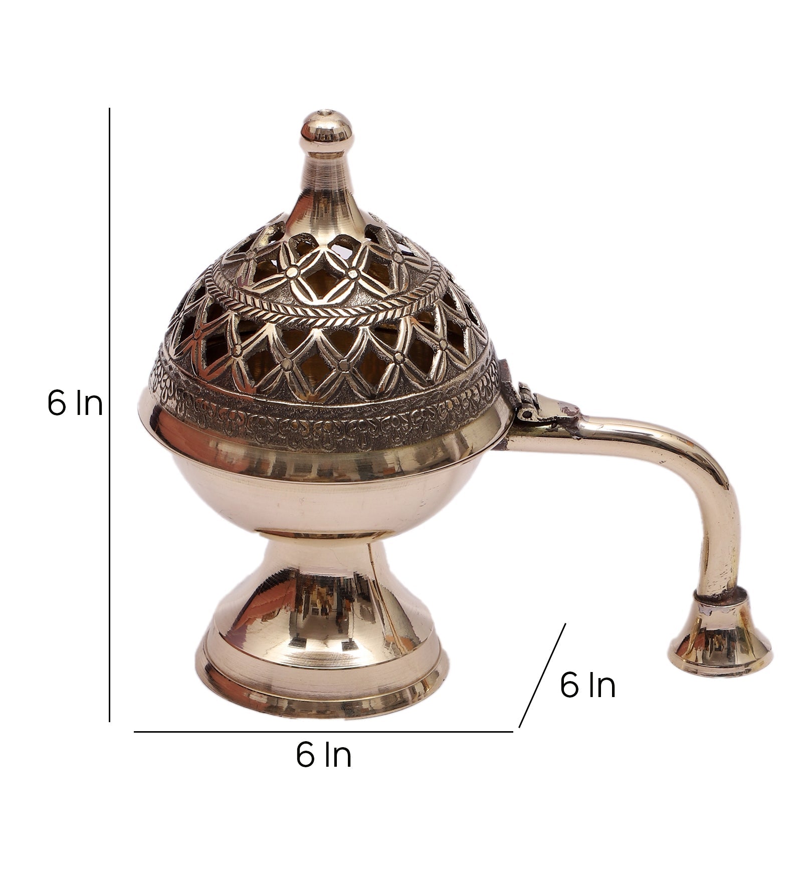 Brass Lobaan With Handle