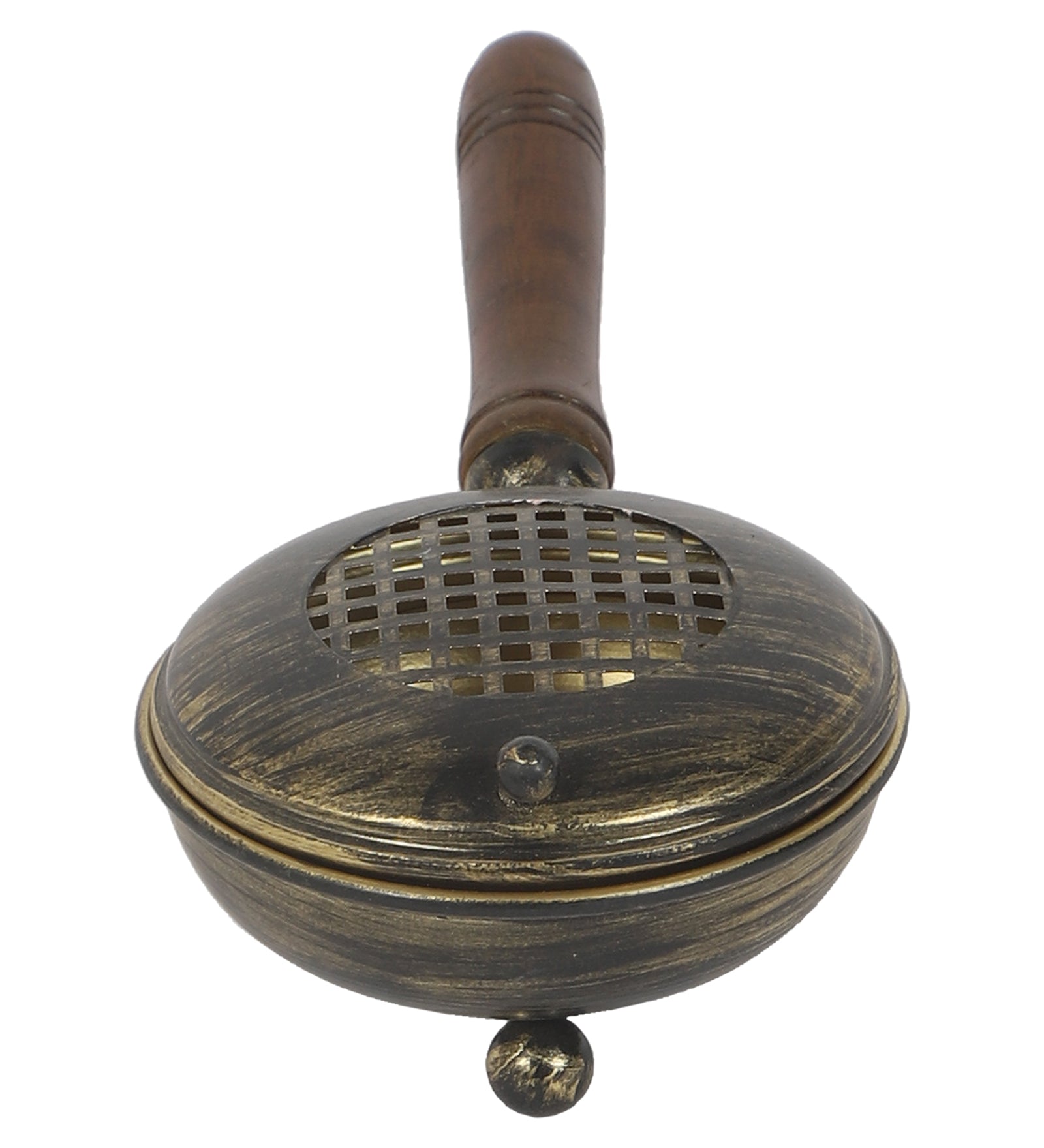 Metal Lobaan With Long Wooden Handle