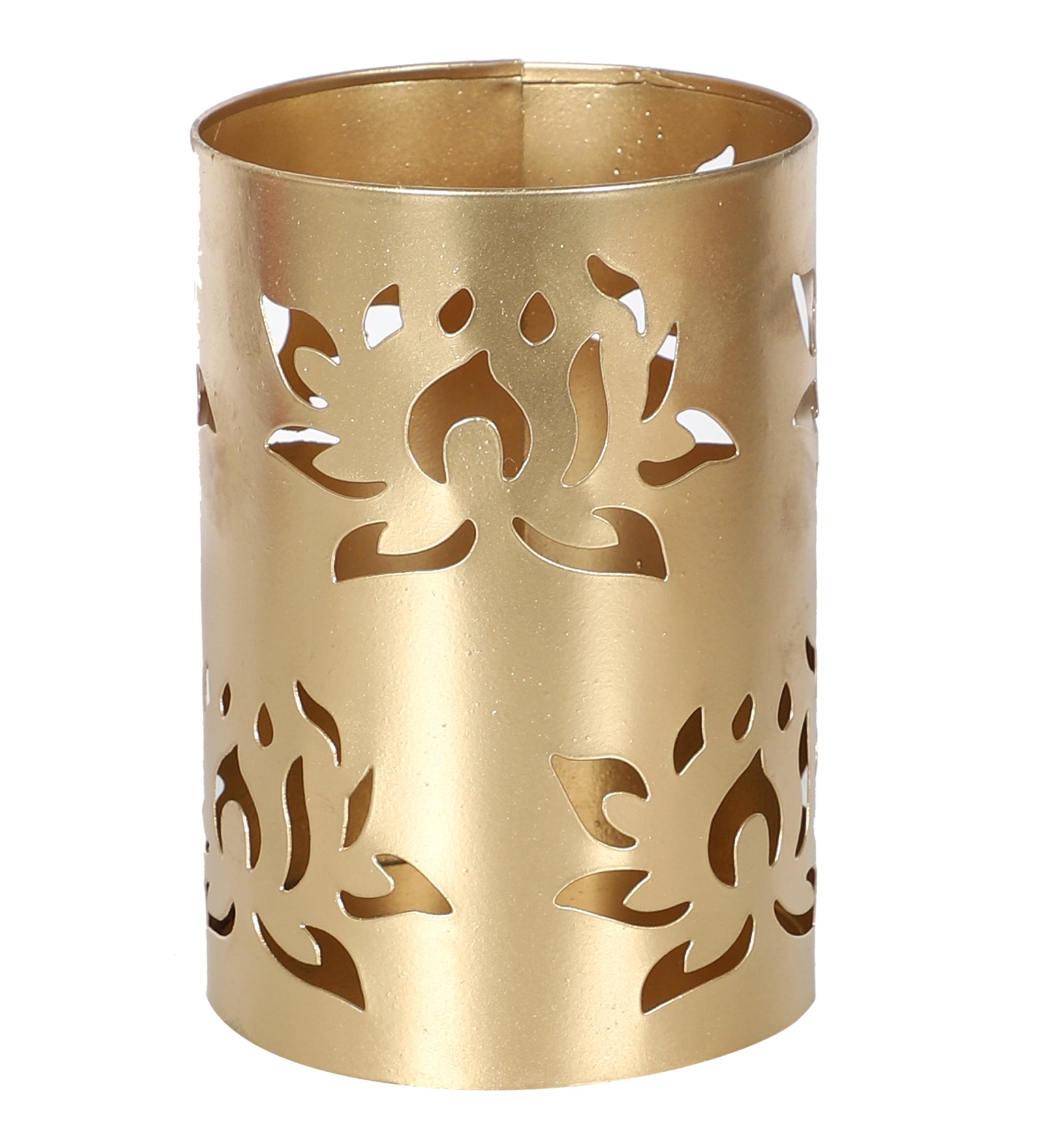 Lotus Etching Votive Tealight Holder Set of 3